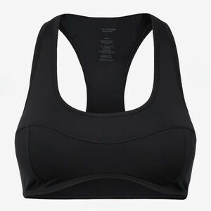 Girlfriend Collective Moon Connie Curved Bra in Black Large